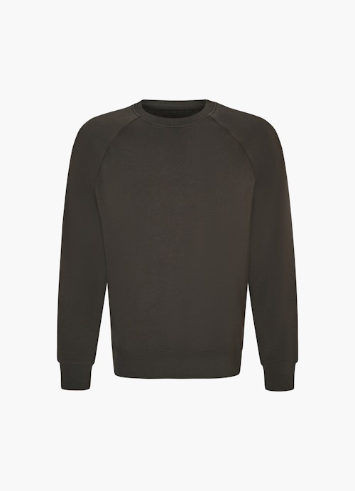 Casual Fit Sweater Sweatshirt dark chocolate