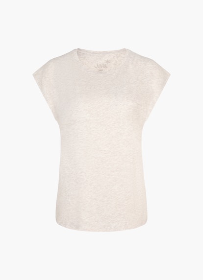 Coupe Boxy Fit T-shirts T-shirt de coupe carrée ecru mel.