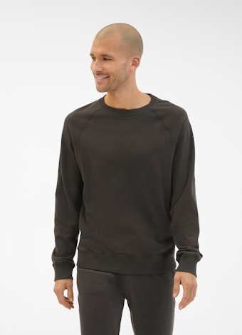 Coupe Casual Fit Pull-over Sweat-shirt dark chocolate