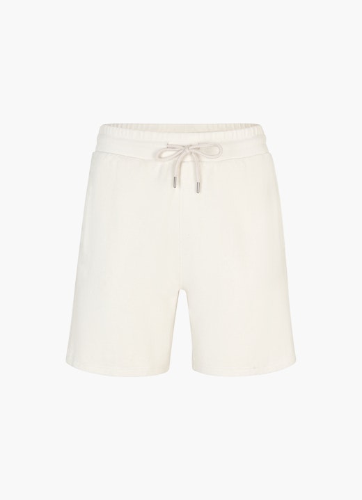 Slim Fit Bermudas Terrycloth - Bermudas eggshell