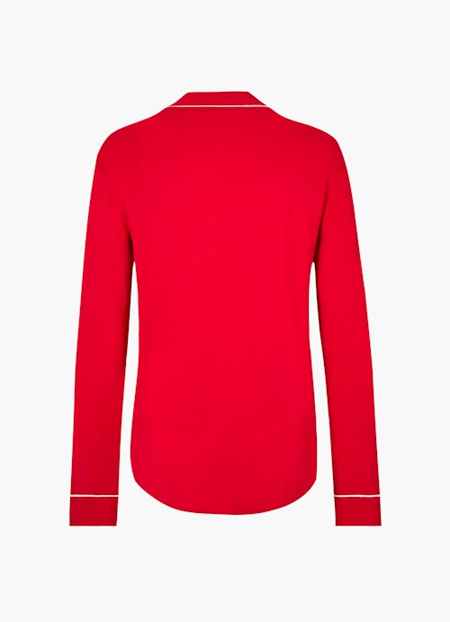 Regular Fit Nightwear Pyjama red