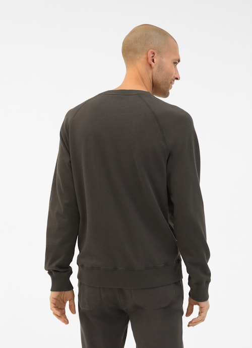 Casual Fit Sweater Sweatshirt dark chocolate