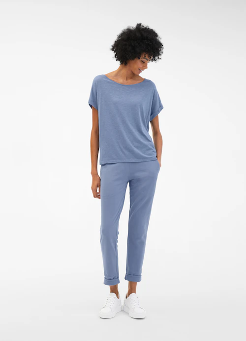 Boxy Fit T-Shirts Boxy - T-Shirt dutch blue