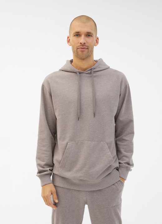 Casual Fit Hoodies Hoodie taupe mel.