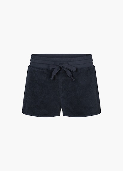 Regular Fit Shorts Terrycloth - Shorts dark navy