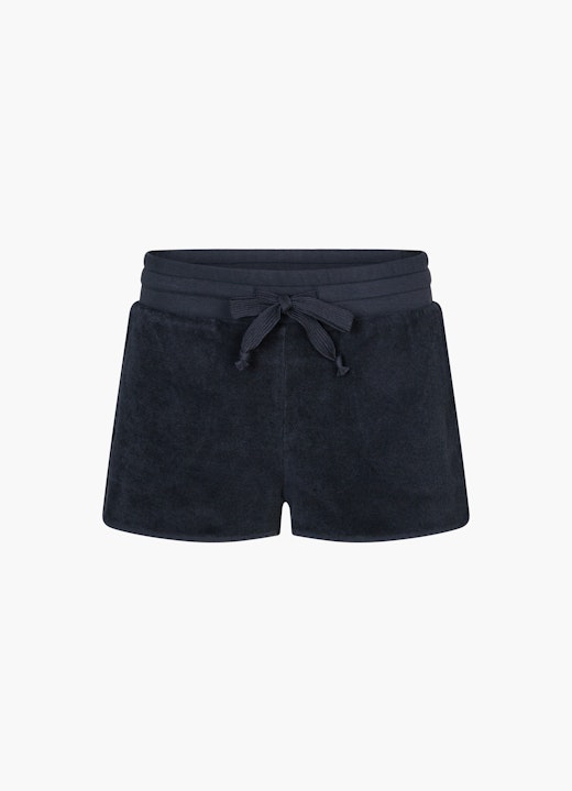 Regular Fit Shorts Frottee - Shorts dark navy