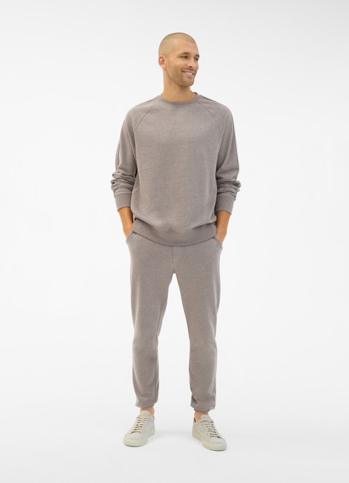 Regular Fit Sweater Sweatshirt taupe mel.