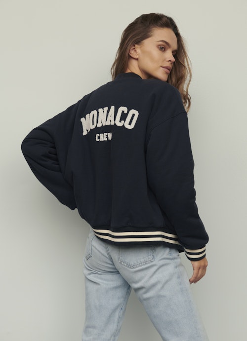 Loose Fit Jackets College Jacket navy