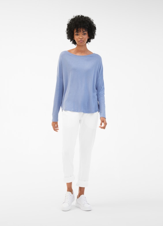 Loose Fit Sweatshirts Cashmix - Sweater dutch blue