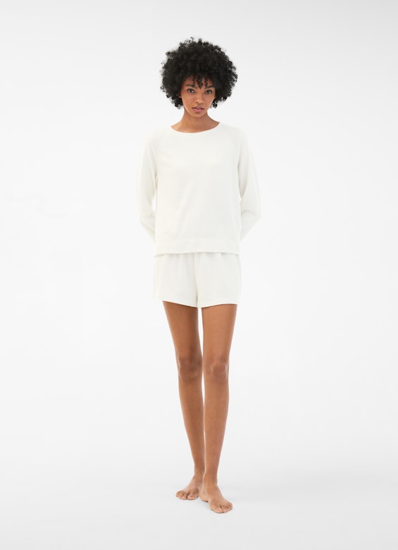 Regular Fit Nightwear Nightwear - Shorts eggshell