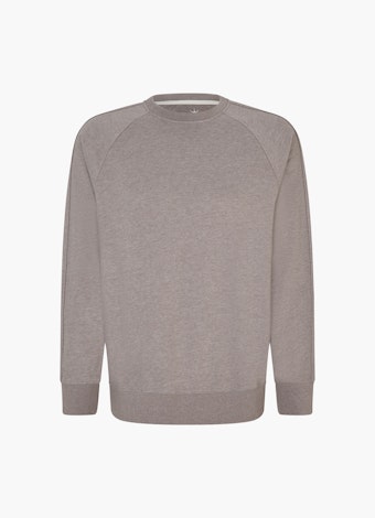 Coupe Regular Fit Pull-over Sweat-shirt taupe mel.