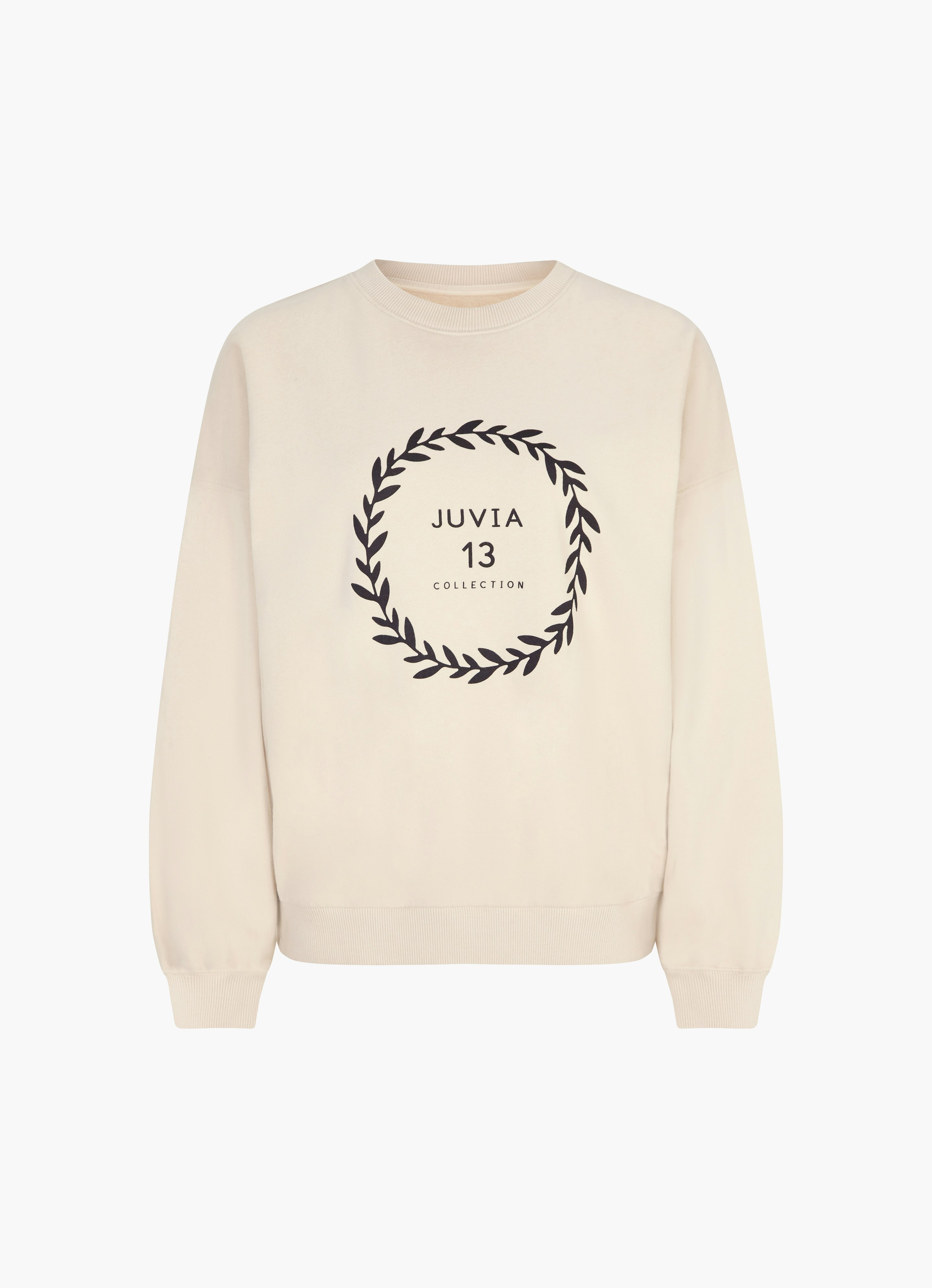Beige Oversized - Sweatshirt Vicky | Buy Sweatshirts online at JUVIA