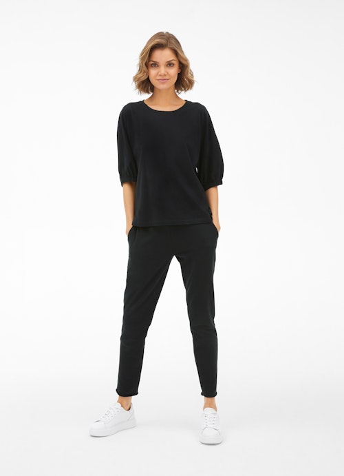Coupe oversize T-shirts T-shirt à manches bouffantes black