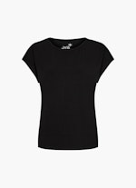 Coupe Boxy Fit T-shirts T-shirt de coupe carrée black