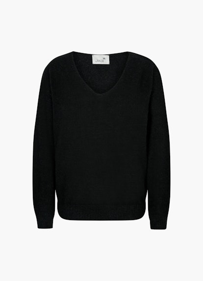 Regular Fit Knitwear Knit Pullover black
