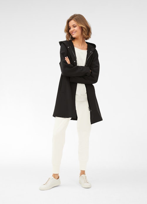 Regular Fit Mäntel Softshell Mantel black