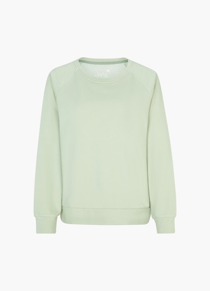 Loose Fit Sweatshirts Sweater with Puffy Sleeves seafoam