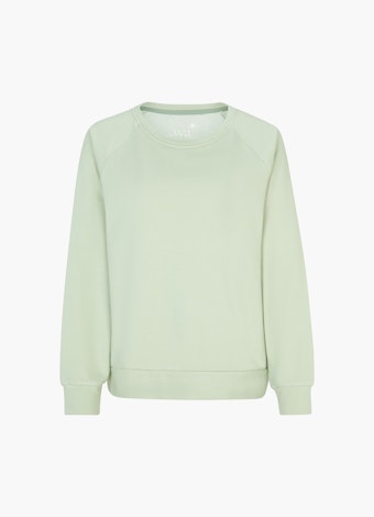 Loose Fit Sweatshirts Sweater with Puffy Sleeves seafoam