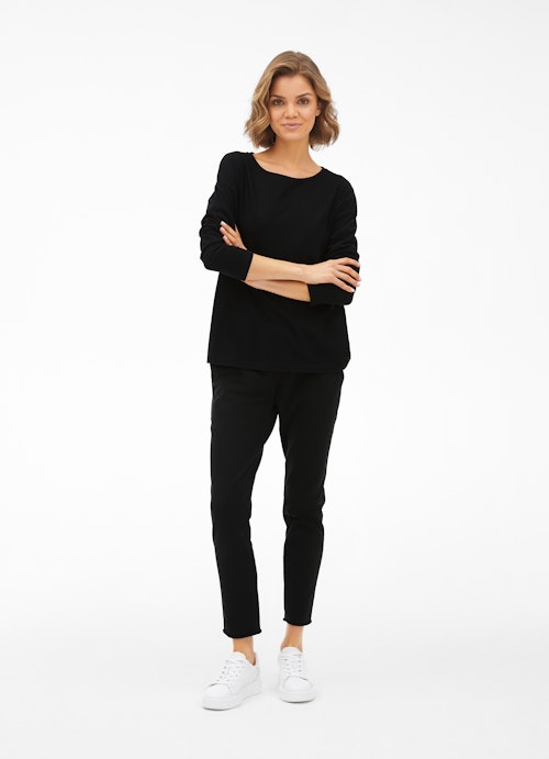 Loose Fit Long sleeve tops Longsleeve black