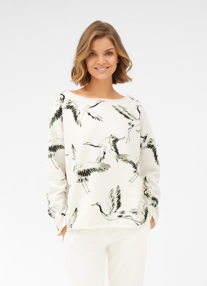 Casual Fit Sweatshirts Sweatshirt eggshell