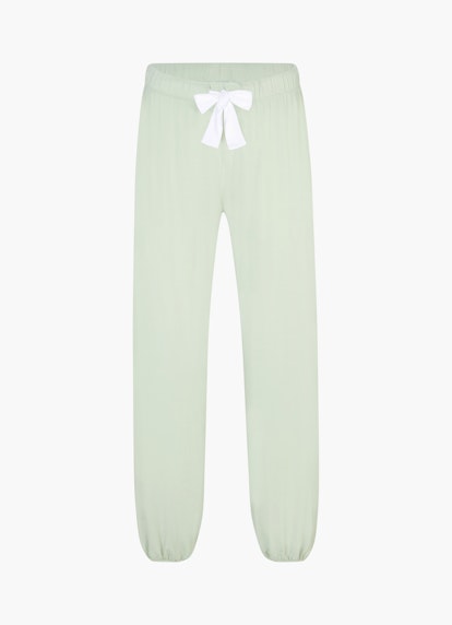 Regular Fit Pants Nightwear - Trousers seafoam
