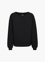 Loose Fit Sweatshirts Cashmix - Sweater mit Puffärmeln black