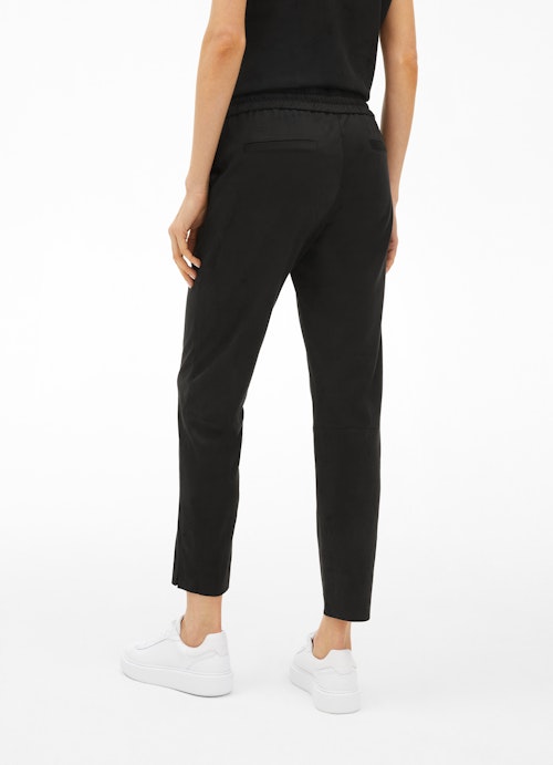 Casual Fit Hosen Tech Velours - Hose black
