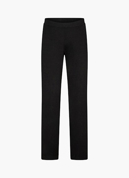 Wide Leg Fit Hosen Wide Leg Fit - Jerseyhose black