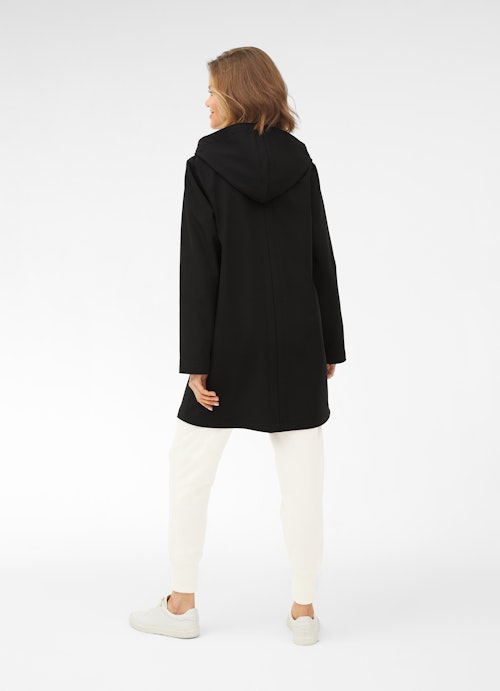 Regular Fit Mäntel Softshell Mantel black