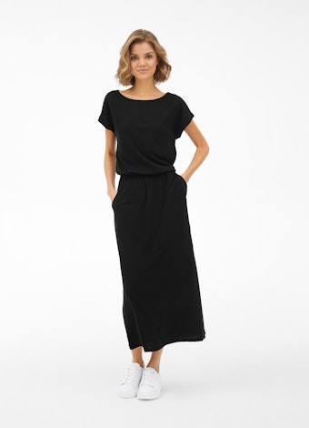 Coupe Regular Fit Robes Robe maxi longueur black