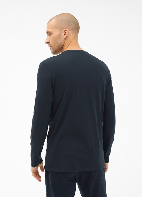 Regular Fit Longsleeves Longsleeve navy