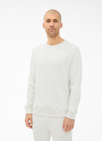 Casual Fit Sweater Sweatshirt light stone