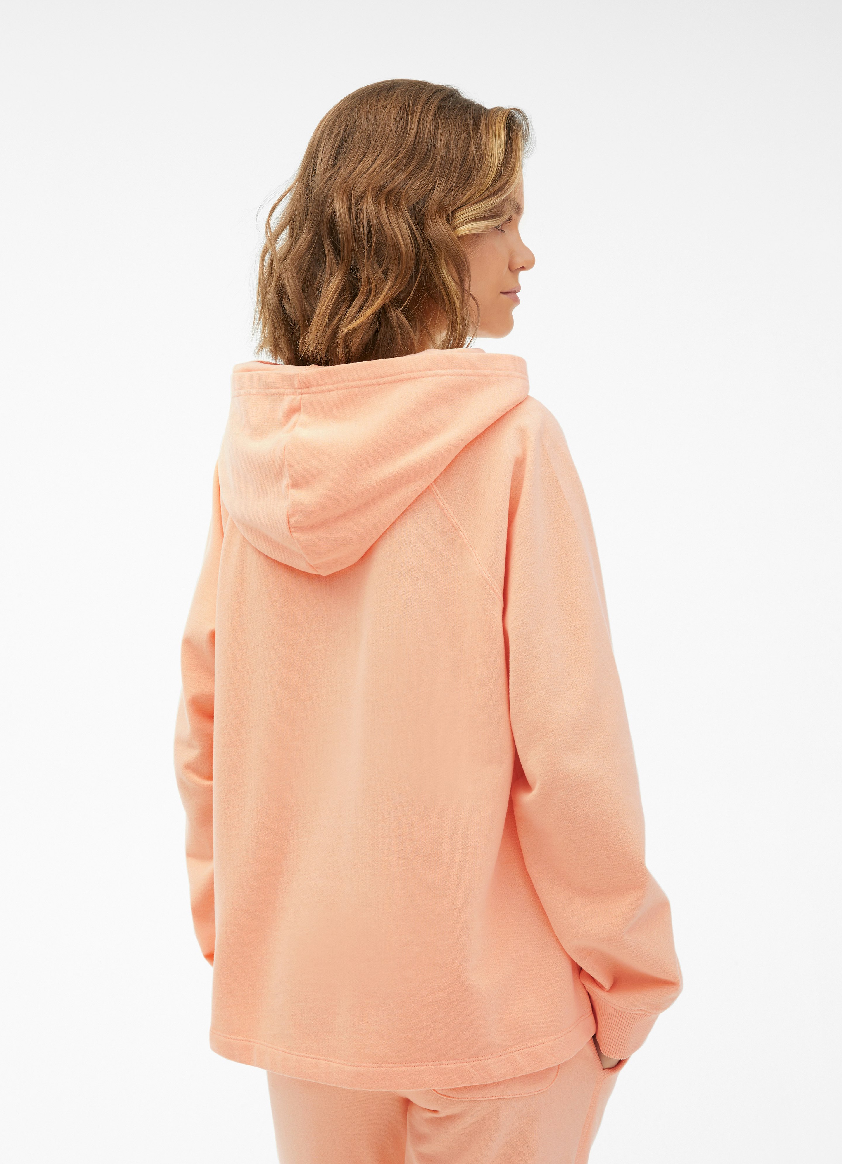 Peach sales orange hoodie