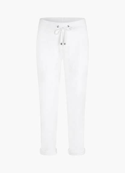 Coupe Loose Fit Pantalons Pantalon de jogging de coupe ample white