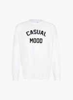 Coupe Regular Fit Pull-over Sweat-shirt white