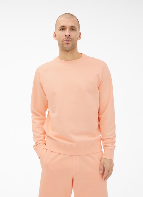 Regular Fit Sweaters Sweatshirt peach