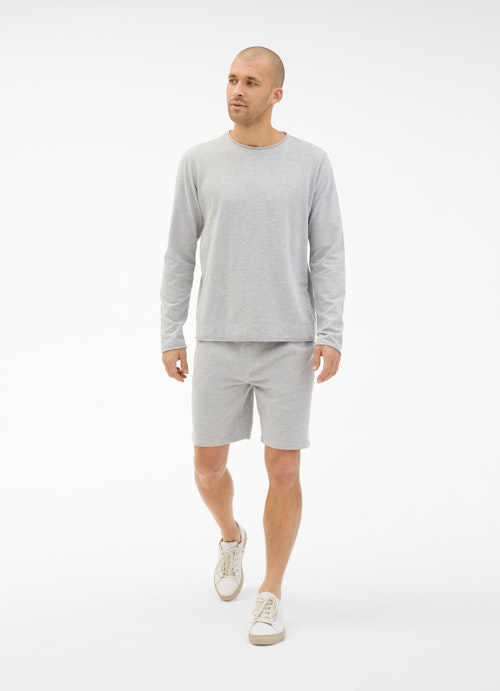 Regular Fit Sweatshirts Sweatshirt l.grey mel.