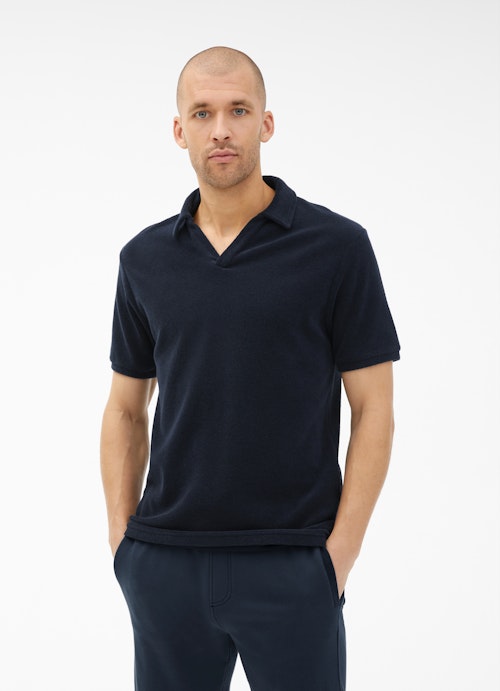 Regular Fit T-shirts Terrycloth - Polo Shirt navy
