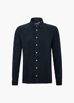 Regular Fit Hemden Frottee - Hemd navy