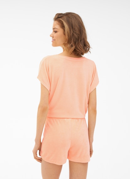 Regular Fit Nightwear Nightwear - Frottee Shorts peach