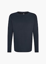 Coupe Regular Fit Pull-over Pull-over en cachemire mélangé navy