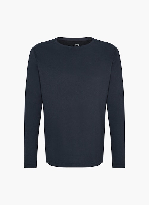 Coupe Regular Fit Pull-over Pull-over en cachemire mélangé navy