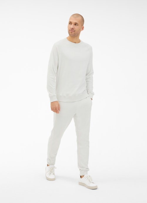 Casual Fit Sweater Sweatshirt light stone