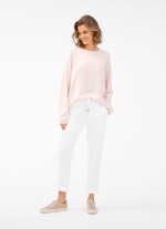 Coupe Regular Fit Maille Pull-over en cachemire cold blush