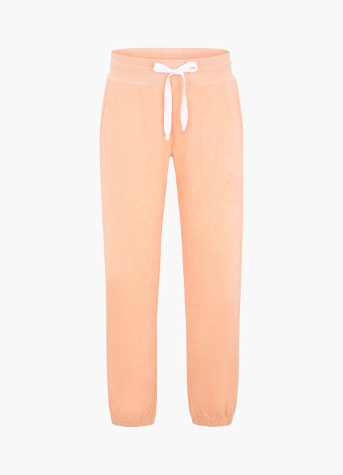 Regular Fit Pants Terrycloth - Sweatpants peach