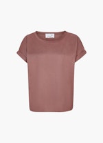 Boxy Fit T-Shirts Tech Velours - T-Shirt clay