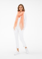 One Size Knitwear Silk Cashmere - Scarf peach