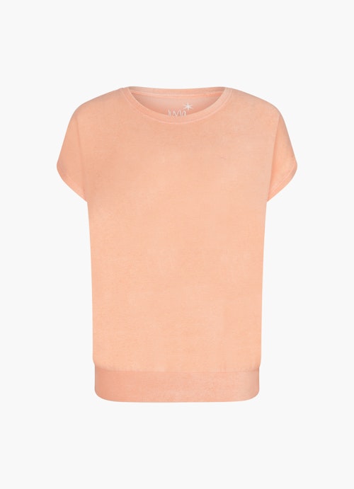 Regular Fit Nightwear Nightwear - Terrycloth Shirt peach