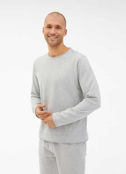 Regular Fit Sweatshirts Sweatshirt l.grey mel.