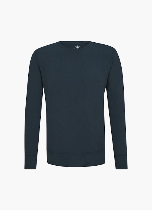 Regular Fit Longsleeves Longsleeve navy